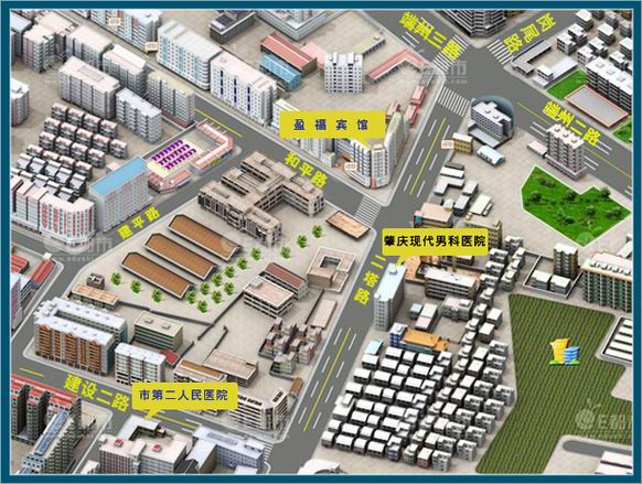 包头男科 电子地图